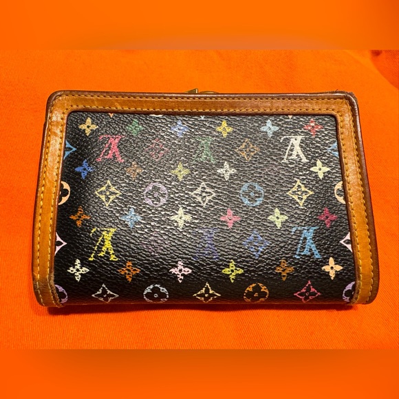 🎀Louis Vuitton Kisslock Multicolour wallet🎀 - Picture 3 of 14